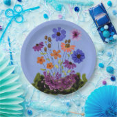 Blumengarten Pappteller (Party)