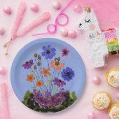 Blumengarten Pappteller (Party)