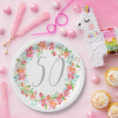 Blumengarten-Party des wunderlichen modernen Pappteller (Party)