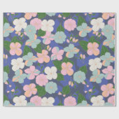 Blumengarten Pastel Geschenkpapier (Flach)