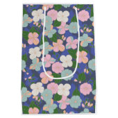 Blumengarten Pastel Mittlere Geschenktüte (Rückseite)