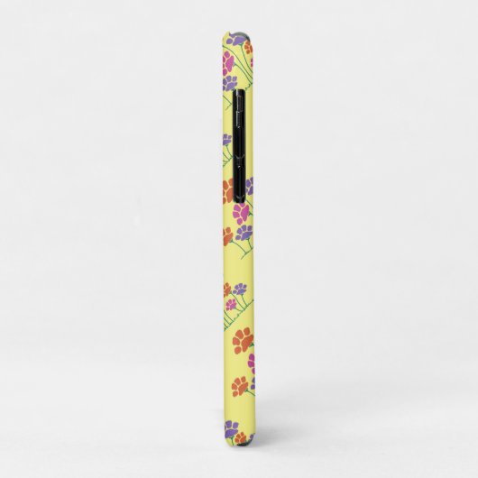 Blumengarten Pawprint Case-Mate iPhone Hülle (Hinten/Links)