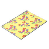 Blumengarten Pawprint Notizblock (Linke Seite)