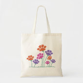 Blumengarten Pawprint Tragetasche (Vorne)