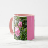 Blumengarten Penstemon Birthday Nature Tasse (Vorderseite Links)