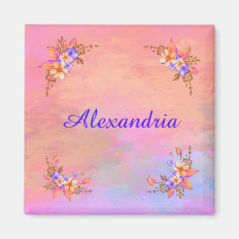 Blumengarten Pinacoteca Casa Serodine Magnet