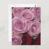 Blumengarten Postkarte (Vorne/Hinten)