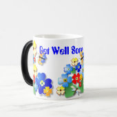 Blumengarten ~ Ringer-Tasse Verwandlungstasse (Vorderseite Links)