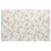 Blumengarten Rosa Stoff (Fat Quarter (45,7 x 55,9 cm))