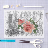 Blumengarten-Rose Seidenpapier (Handwerk)