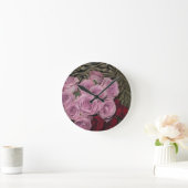 Blumengarten Runde Wanduhr (Zuhause)