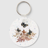 Blumengarten Schlüsselanhänger (Rückseite)