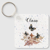 Blumengarten Schlüsselanhänger (Vorderseite)