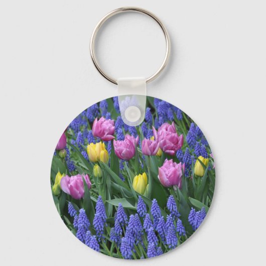 Blumengarten Schlüsselanhänger (Vorderseite)