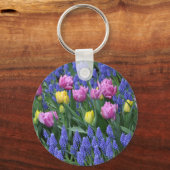 Blumengarten Schlüsselanhänger (Vorderseite)