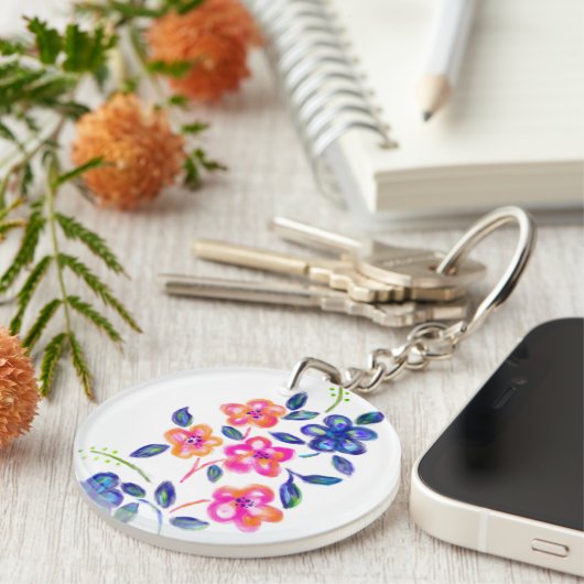 Blumengarten Schlüsselanhänger (Vorderseite rechts)