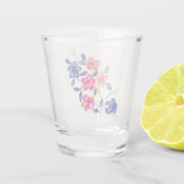 Blumengarten Schnapsglas (Rückseite)