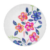 Blumengarten Schneidebrett (Vorderseite)