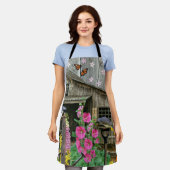 Blumengarten Schürze (Getragen)