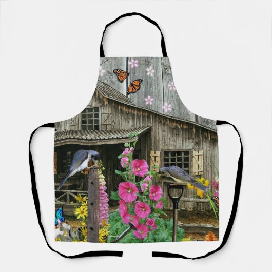 Blumengarten Schürze (Vorderseite)