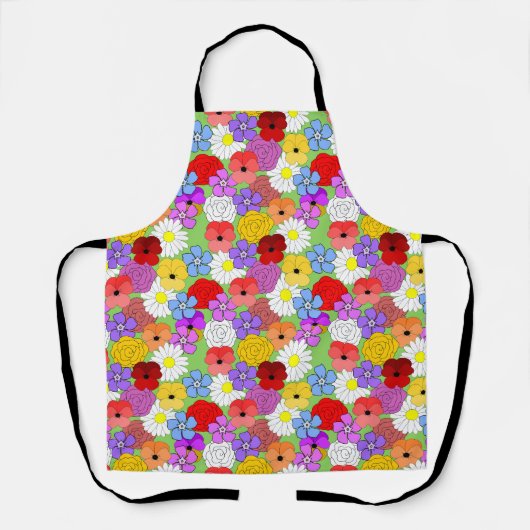 Blumengarten Schürze (Vorderseite)