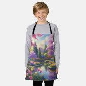 Blumengarten Schürze (Getragen)