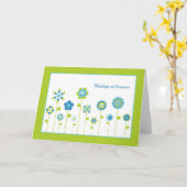 Blumengarten, Segnungen am Pessach Karte (Gelbe Blume)