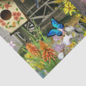 Blumengarten Seidenpapier (Detail)