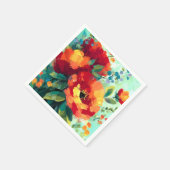 Blumengarten Serviette (Ecke)