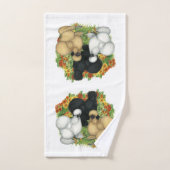 Blumengarten Silkies Badhandtuch Set (Handtuch)