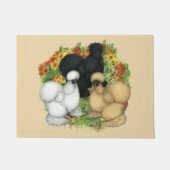 Blumengarten Silkies Fußmatte (Vorderseite)