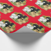 Blumengarten Silkies Geschenkpapier (Ecke)