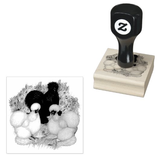 Blumengarten Silkies Gummistempel (Stempel)