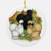 Blumengarten Silkies Keramikornament (Hinten)