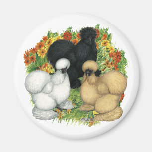 Blumengarten Silkies Magnet