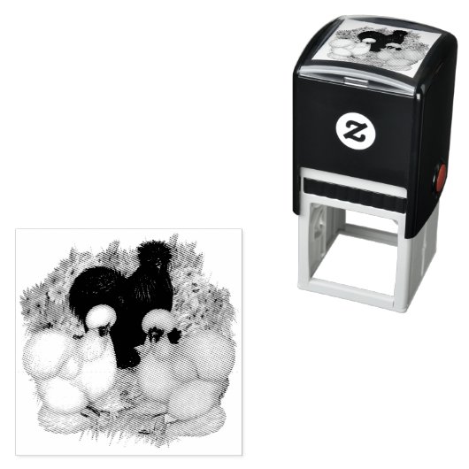 Blumengarten Silkies Permastempel (Beispiel)