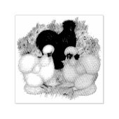 Blumengarten Silkies Permastempel (Design)