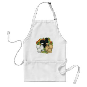 Blumengarten Silkies Schürze