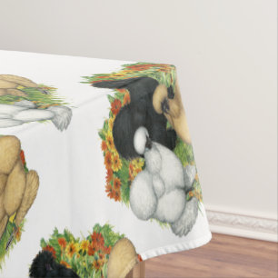Blumengarten Silkies Tischdecke