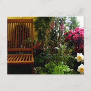 "Blumengarten-Sitzplatz" Karten