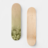 Blumengarten Skateboard (Vorderseite)