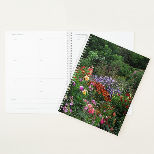 Blumengarten Sommerblumengarten Woche/Monatsplaner Planer (Anzeige)