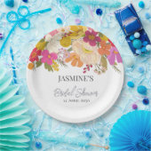 Blumengarten Summer Brautparty Pappteller (Party)