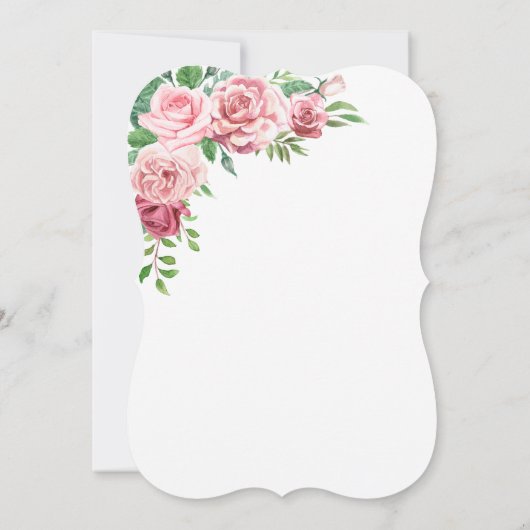 Blumengarten Summer Housewarming Party Einladung (Rückseite)