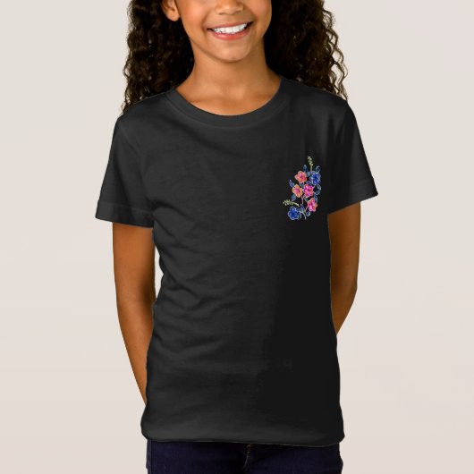 Blumengarten T-Shirt (Vorderseite)