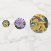 Blumengarten Tafelkonfetti Konfetti (Vorderseiten)