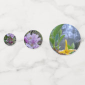 Blumengarten Tafelkonfetti Konfetti (Rückseiten)