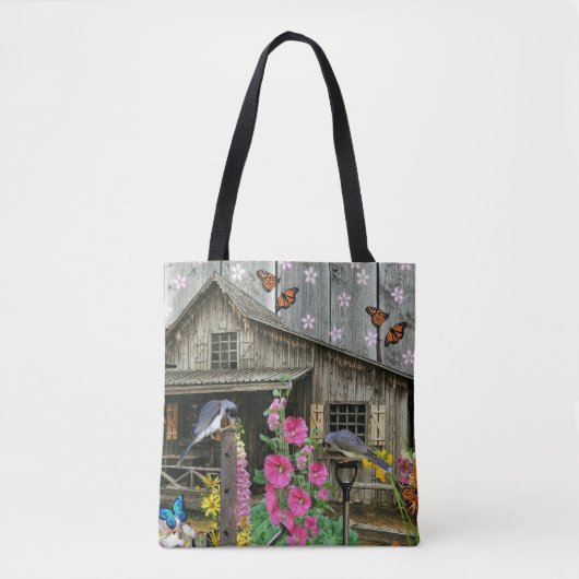 Blumengarten Tasche (Vorderseite)