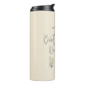 Blumengarten  thermosbecher (Nach links gedreht)