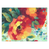 Blumengarten Tischdecke (Vorderseite (Horizontal))